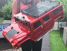 RC HUMMER H1 JEEP KAROSSE FERNGESTEUERT 1/6 65cm GELÄNDEWAGEN AUTO TRUCK FORD 