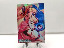 TCG Waifu Sammelkarte Ahri League of Legends Super Full Art Card Holographic 