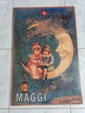  Maggi Blechschild 60x40 Werbung Mond Kinder Nostalgie Historisch