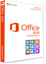 Microsoft Office 2016 Professional Plus  - Kein ABO - Windows 10/ 11 Neu Deutsch