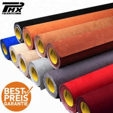 Selbstklebender Velourstoff Folie passend für Alcantara Optik Wildleder