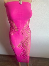 langes Schlauch Kleid, in pink, Gr. S - L, neu ungetragen