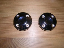 KURYAKYU  Endkappen  für iso Griffe Chrom - Kuryakyn 