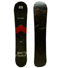FTWO RENTAL - 150cm Camber Snowboard Deck All Mountain Softboot 
