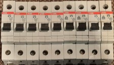 6 Stück ABB Sicherungsautomaten B16A 1 x B10A 2 x B25A Gebraucht