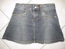 schwarzer Jeansrock Mädchen Gr. 140 Yigga Rock