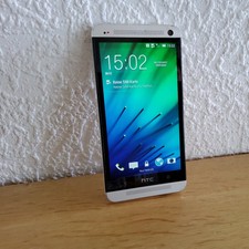 HTC One M7 Silber Gebraucht - Ohne Simlock Display Kratzer