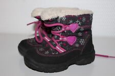 SUPERFIT GORE-TEX Baby Stiefel Halbschuhe Kinder Boots Schuhe Gr.23 schwarz pink