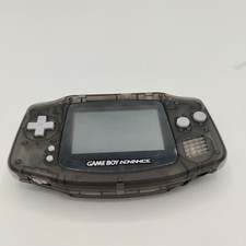 Nintendo Gameboy Advance Custom Shell Transparent Schwarz