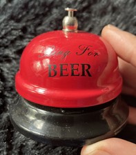 Ring für Bier/Getränke Empfang Glocke Schreibtisch Theke Klingel Bar Höhle Brauerei ? ?