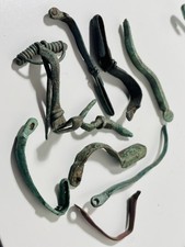 Römisches Lot mit  Fibeln Antik Bronze