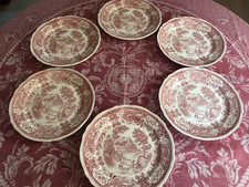 Villeroy & Boch Burgenland rot 6 Speiseteller D: 25cm