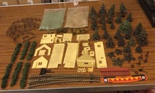 OO Stärke Modelleisenbahn Zaunbäume Hecken kaputt Kit Punkte Landschaft Pulver x 2