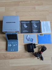 Game Boy Advance SP - Arctic Blue - Handheld Spielkonsole - Nintendo - OVP!