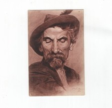 AK Ansichtskarte / Kunstkarte / Mann mit Bart