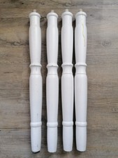 4 x Tischfüße Möbelbeine Möbelfüße Tischbeine H 54,5 cm