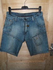 Herren ** G-STAR RAW 3301 ** Jeans/Shorts/Bermudas mittelblau Gr. L Top Zustand