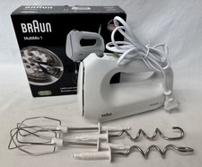Braun MultiMix 1 HM 1010 WH Handmixer, 1,4 m, Weiß, 400 W Handrührgerät