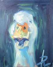 Ölgemälde Ölbild Bilder Modern Art Kunst Unikat Wandbild Diener Alexander Ente