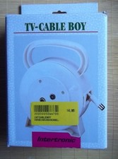 10 m  Kabeltrommel TV Radio KOAX TV Antennenkabelrolle TV-Cable Boy OVP