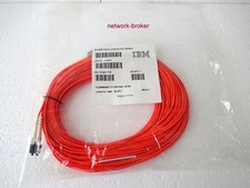 IBM FIBRE OPTIC CHANNEL CABLE LC-LC 25M GLASFASER Kabel LWL 12R9915 OM3 50um 