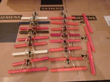 20 Hosenspannbügel, Hosenspanner, Hosenaufhänger, Kleiderbügel