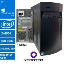 PC Medion MD34412/C931 Intel i5-6500 Windows 10 Pro 256GB M2 SSD 8GB RAM + Kabel