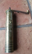 ANTIK*KAFFEEMÜHLE*W MESSING*OSMANIEN*MAHLWERK*VIEL ZUBEHÖHR*GARANTI 5* ca.27 cm*