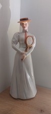 Goebel Porzellan Figur Tennis Spielerin Center Court 1903 selten rar Sammler 