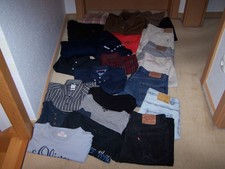 Herren Bekleidungspaket Marken - Jeans Hosen Pullover Hemden T-Shirts Gr. XL XXL