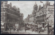 London Postkarte: Tottenham Court Road ""Watch this Space"" Anzeige. Pelham, 1921