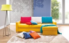 Schlaf Polster Sitz Eck Sofa Polster Garnitur Wohnlandschaft Sofas Couchen Neu