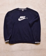 Nike OG Silber Tag Navy darlegen Pullover Größe XL