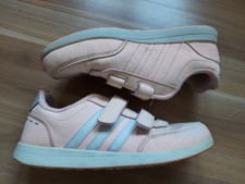 Adidas Turnschuh Sneaker Sportschuh  35  Klettverschluss rosa apricot