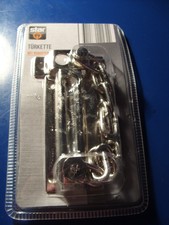 Türkette mit Robuster Stahlkette Türkette Sicherheitskette Haustür Tür Riegel Sc