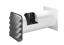 E-Jal Col® 125 Mauerkasten inkl. THERMOBOX Wärmerückhaltesystem Flachkanal 