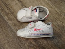 NIKE Baby schuhe Gr. 18,5 weis/rosa