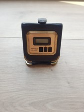 Reisewecker Wecker blau Traveling Clock LCD Wallet