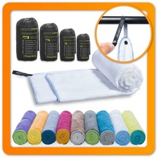LightDRY Mikrofaser Frottee Handtuch Badetuch Strandtuch Trekking Reisehandtuch