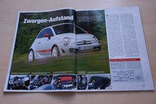 Sport Auto 3080) Fiat 500 Abarth esseesse mit 160PS im TEST auf 3 Seiten