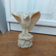 Der Roman Imperial Eagle Skulptur aus Alabaster