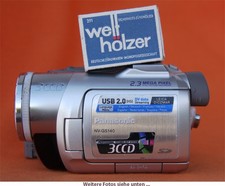 Panasonic NV-GS140 Camcorder MiniDV 3CCD Leica-Objektiv 2.3 Mpixel +Händlerware+