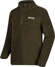 Regatta Kinder Unisex Hot Shot II weiches halbes Reißverschlussvlies, Größe 5-6 Jahre/116 cm
