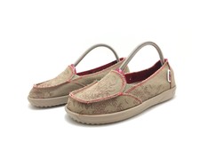 Koro Damen Sneaker Turnschuhe Halbschuhe Freizeitschuhe Komfort Braun Gr. 39