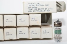 Vintage MIL spec Sylvania JHS 6J6WA / ECC91 Doppel Triode Röhre Tube, NIB, NOS