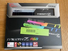 G.SKILL Trident Z RGB 32GB (2x16GB) DDR4-3200 DIMM Dual Kit (CL16-18-18.38)