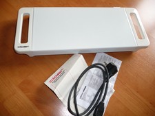 Cloer 810 Große Speicherplatte elektrische Warmhalteplatte weiß 19x37cm *TOP 