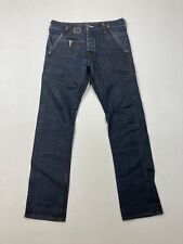 G-STAR RAW Träger Tapered Jeans-w29 l32-dunkelblau-super Zustand-Herren