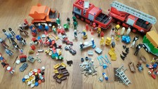 Playmobil Große Sammlung XXL Figuren Feuerwehr Ritter Tiere Motorräder..