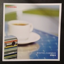 Toshiba 2002 Digitalkamera Produkt Katalog Prospekt pdr-3310 pdr-t10 pdr-m25